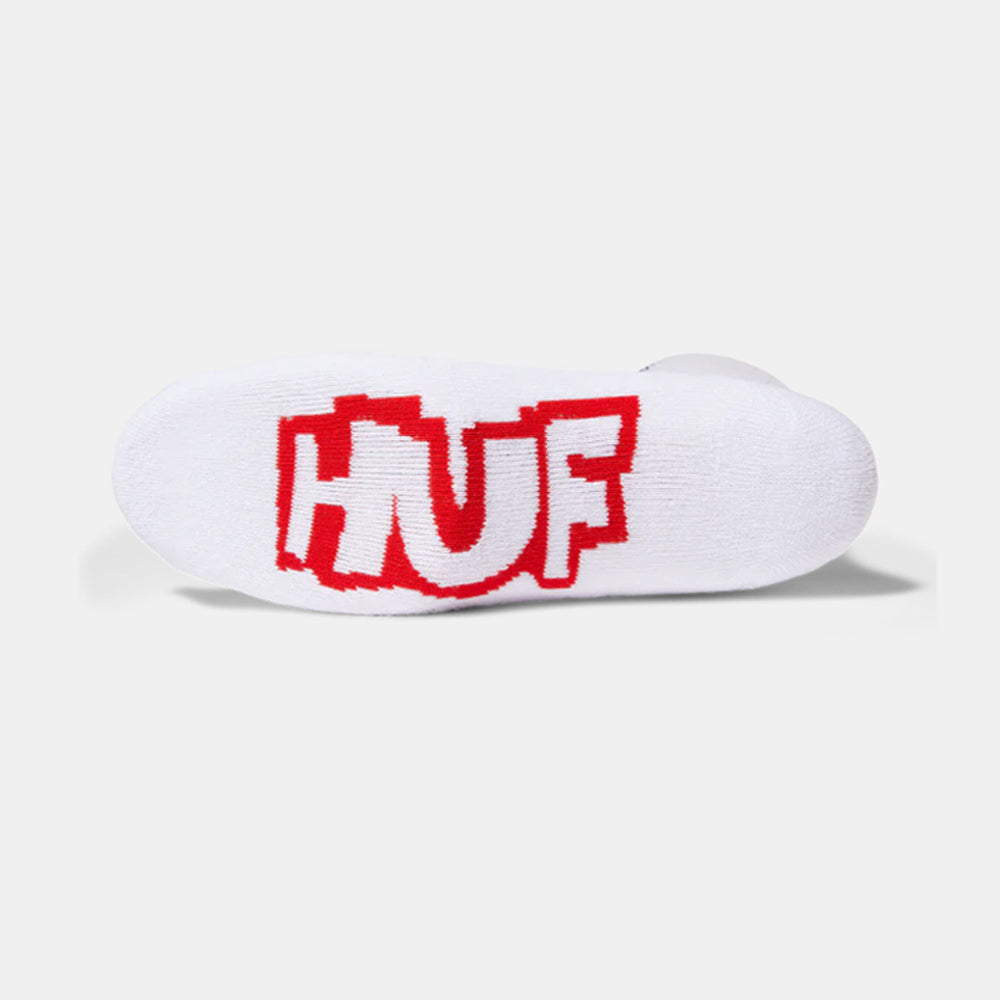 CALCETINES HUF FLY TRAP CREW WHITE