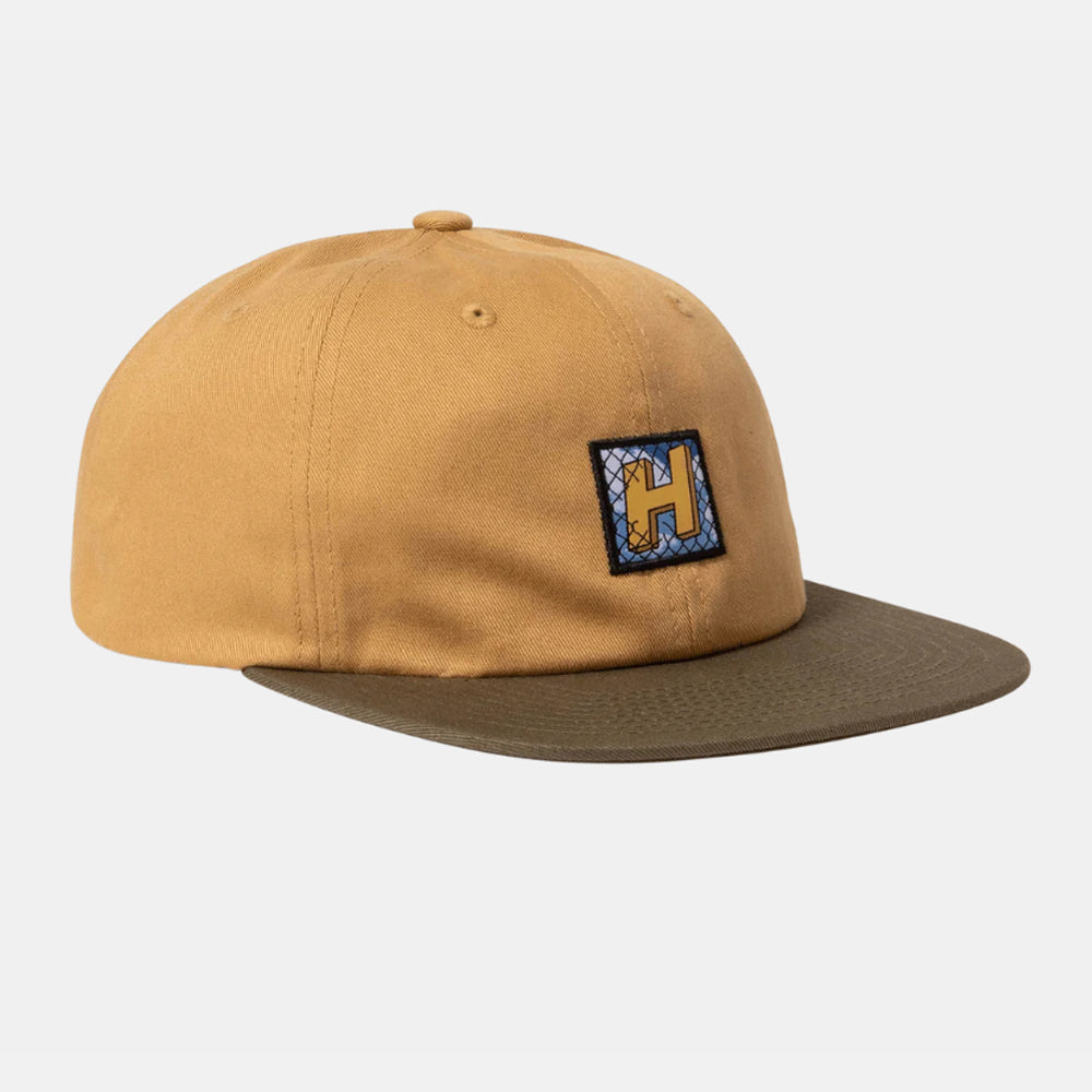 --> CAP HUF TRESSPASS 6 PANEL HAT GOLD