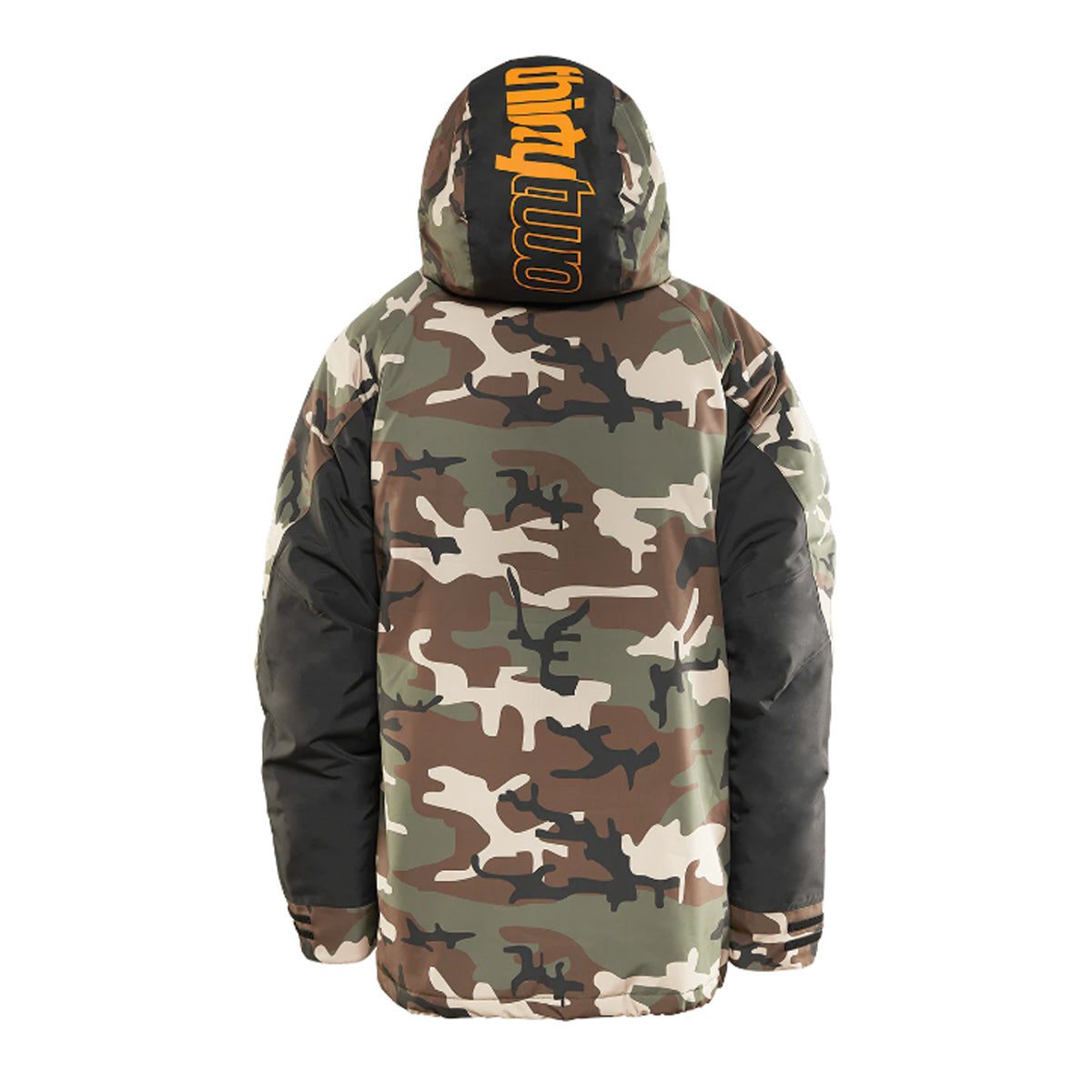 CHAQUETA THIRTYTWO LASHED INSULATED BLACK/CAMO