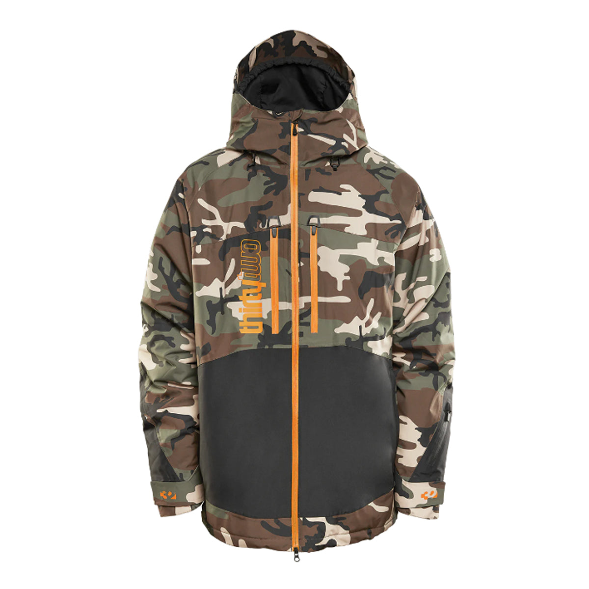 CHAQUETA THIRTYTWO LASHED INSULATED BLACK/CAMO