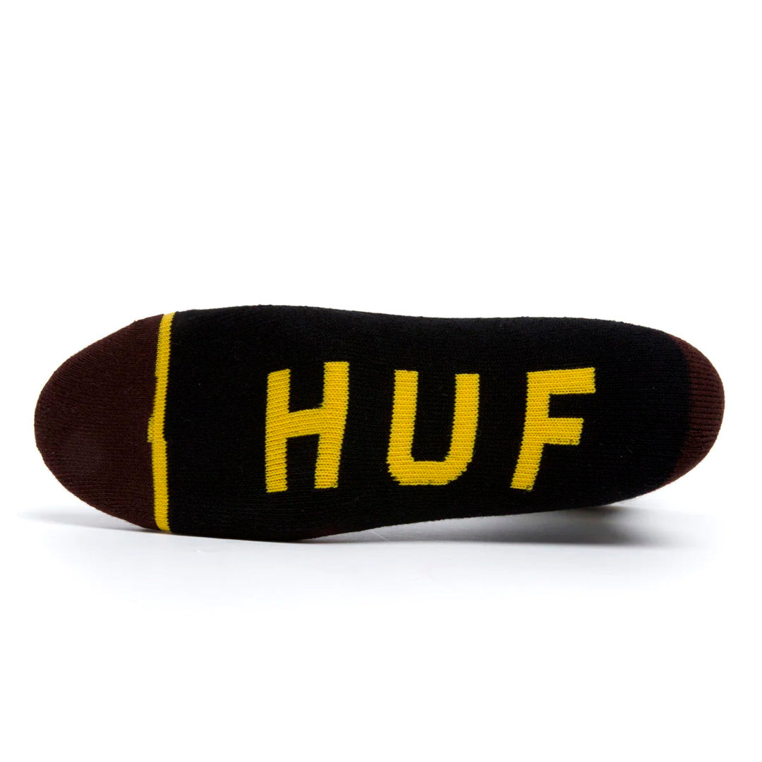 CALCETINES HUF HUF CITY ROLLERS CREW BLACK