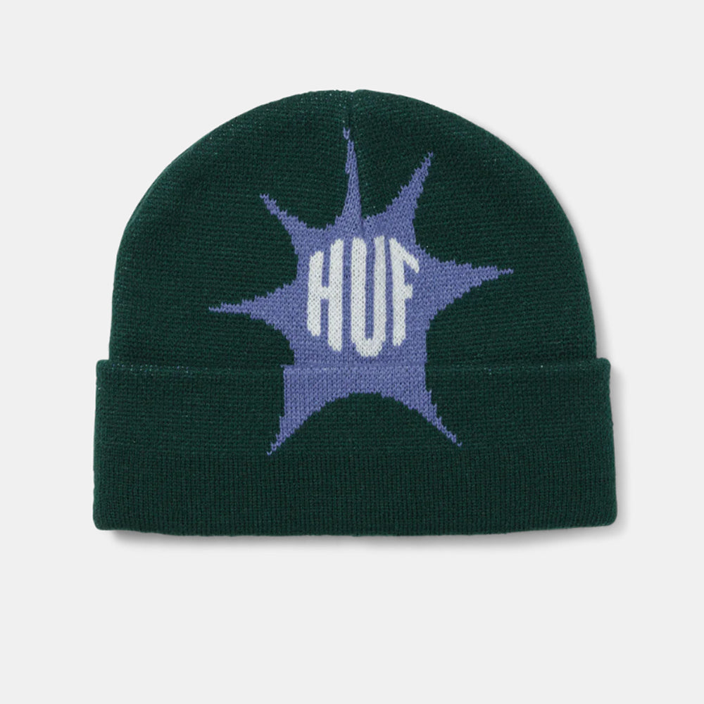 BEANIE HUF IMPACT FOREST GREEN