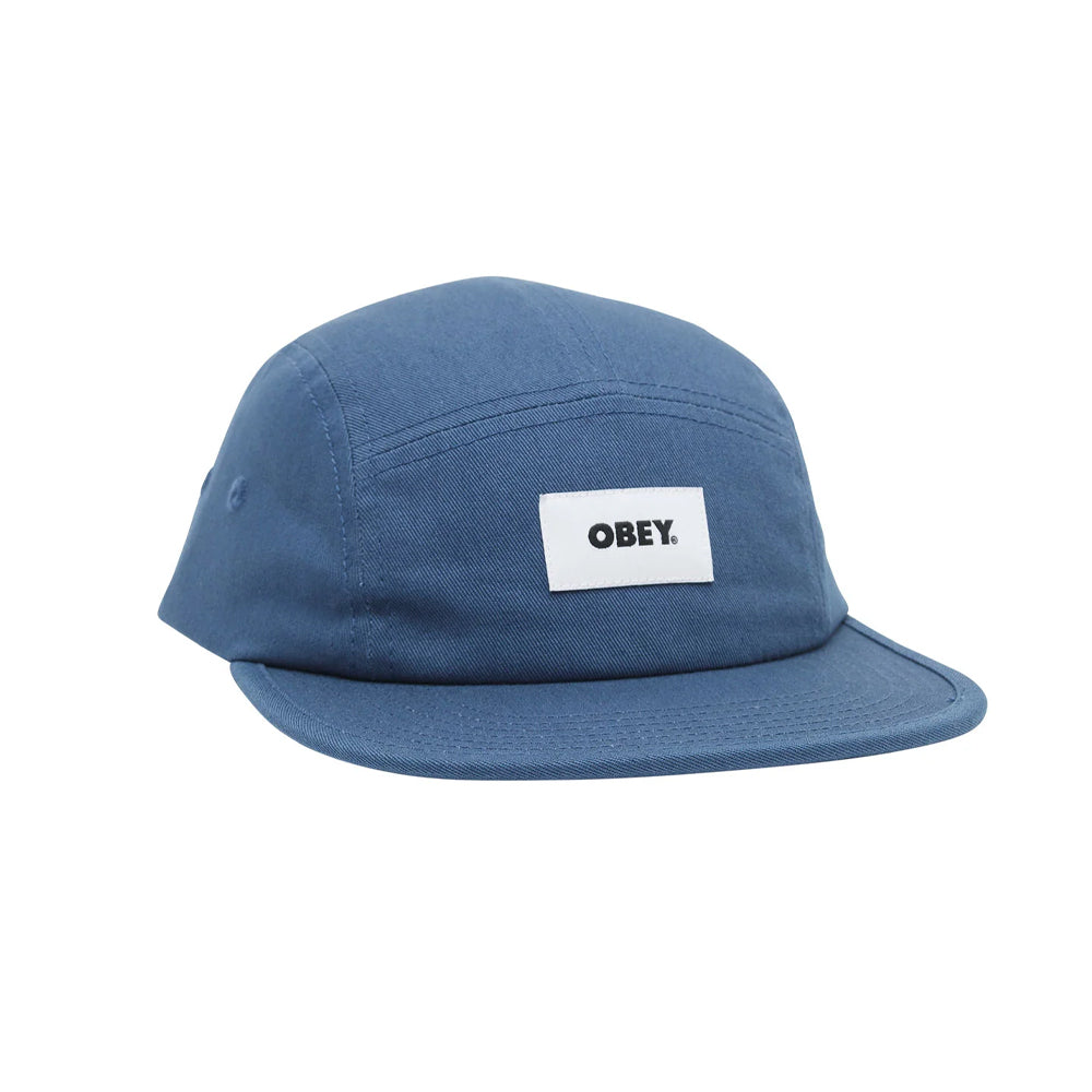 CAP OBEY BOLD LABEL ORGANIC CAMP HAT NVY