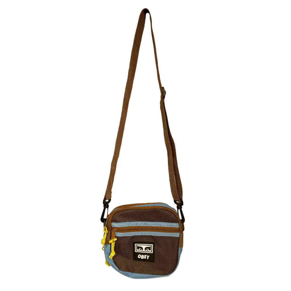 BOLSO OBEY CONDITIONS TRAVELER BAG III BROWN MULTI