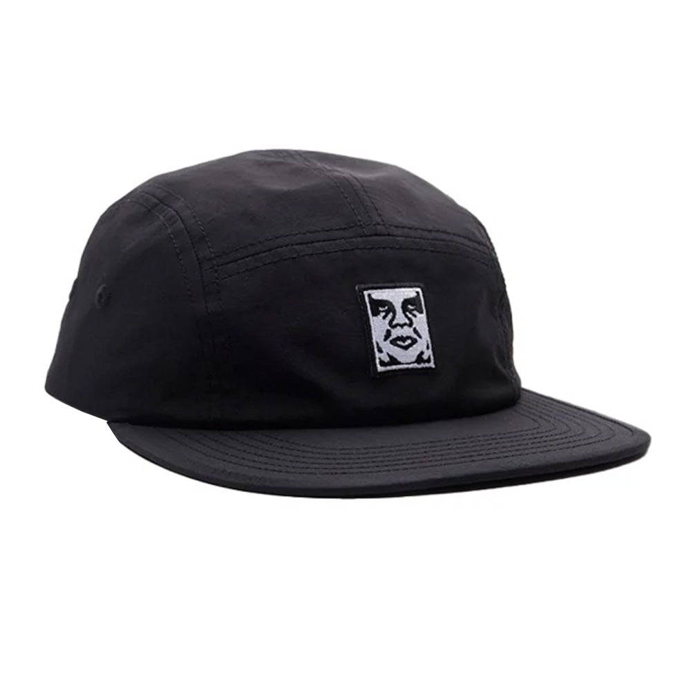 CAP OBEY ICON PATCH CAMP BLACK