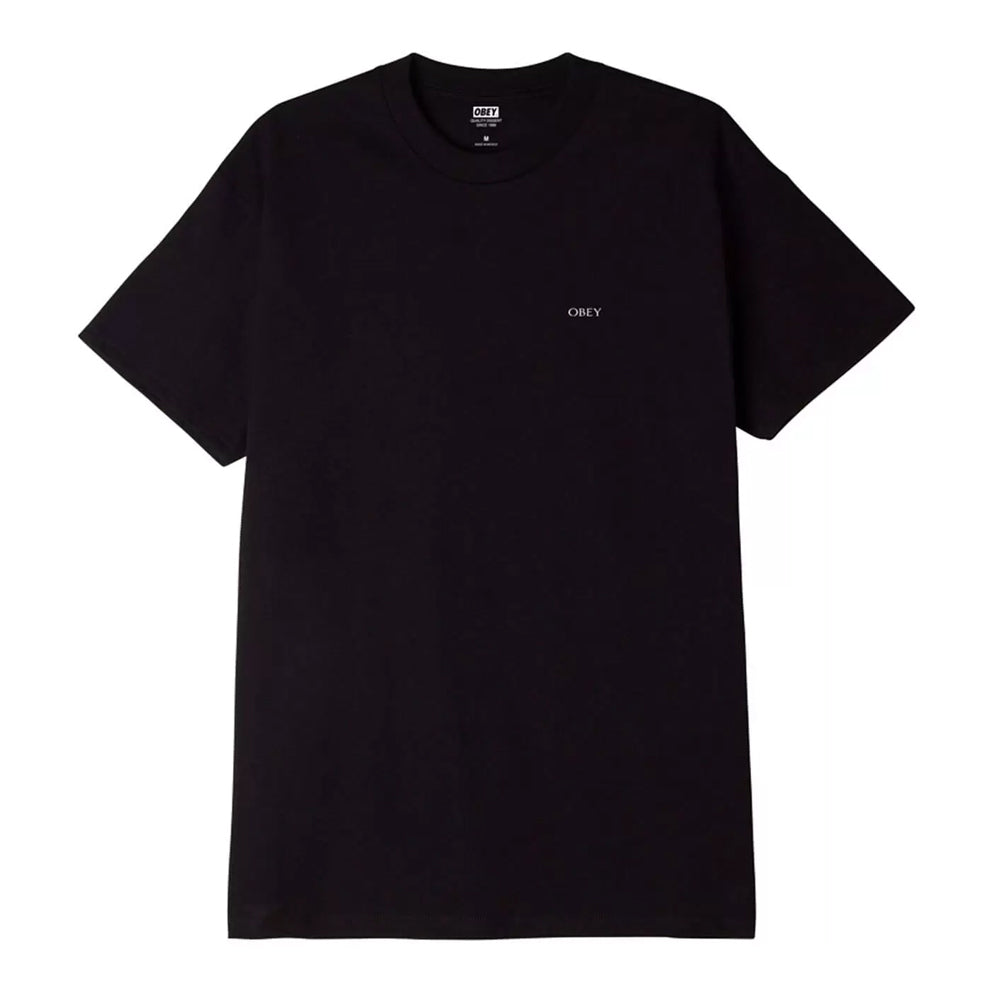 POLERA OBEY TORN ICON FACE BLK