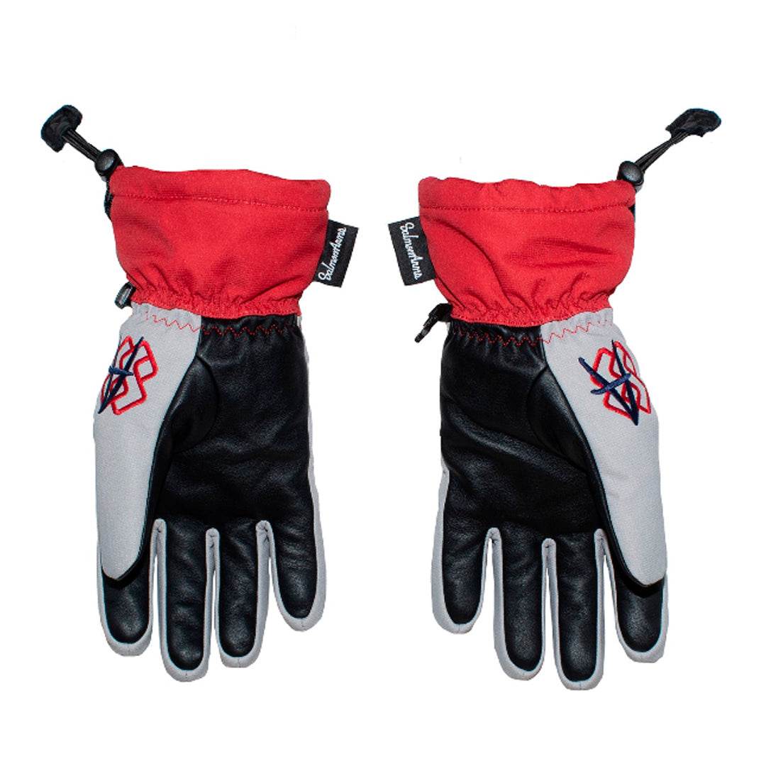 GUANTES DE NIEVE SALMON ARMS SPECIALBLESS RED SILVER