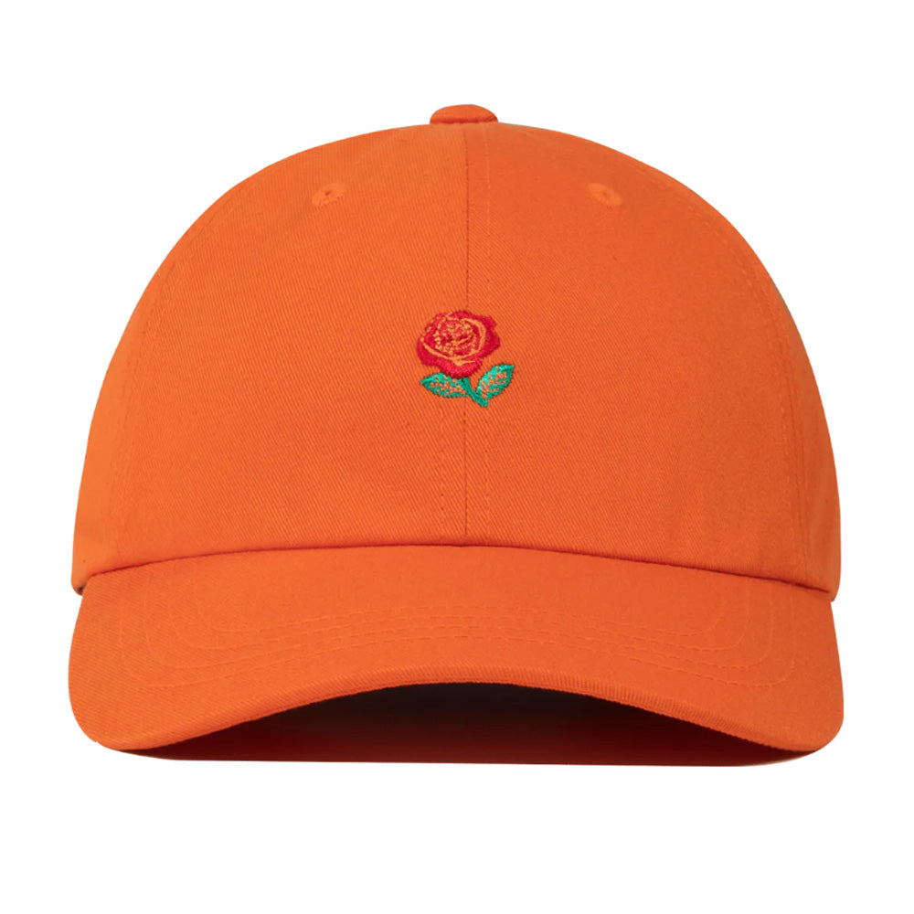 --> CAP THE HUNDREDS ROSE DAD HAT - ORANGE